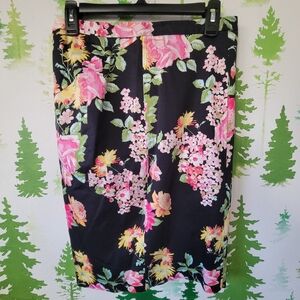Vintage Body By Victoria Floral Skirt.